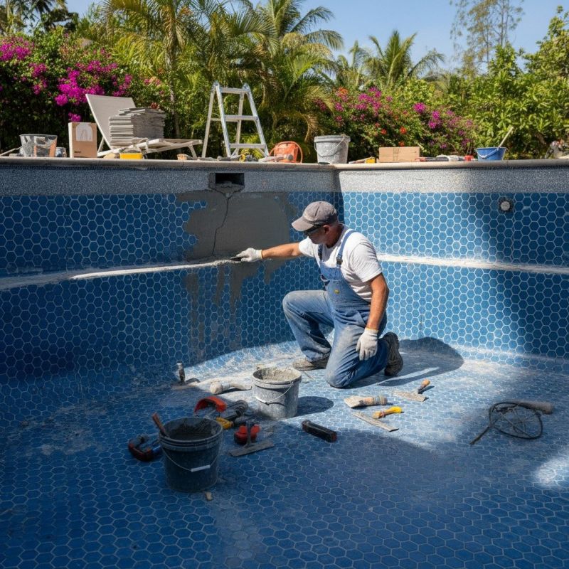 Inground Pool Repair